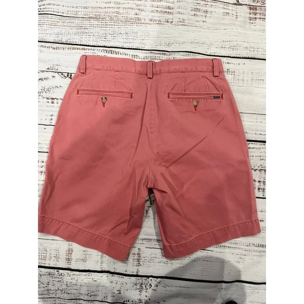 Polo Ralph Lauren Men's Coral‎ Chino Shorts Size 30 Classic Fit 9